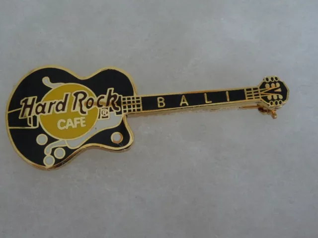 Hard Rock Cafe pin Bali Black Gibson Byrdland ES Guitar