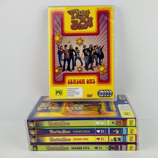 That 70s Show Complete Seasons 1-5 DVD Set 1 2 3 4 5 PAL R4  Free  AU Post