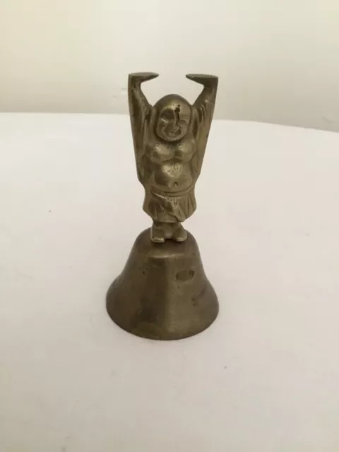 Antique/VINTAGE BRASS BUDDHA BELL
