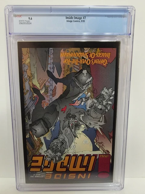 INSIDE IMAGE #7 CGC 9.6 NM+ Sept. 1993 Prophet Preview, Predates Prophet #1 6