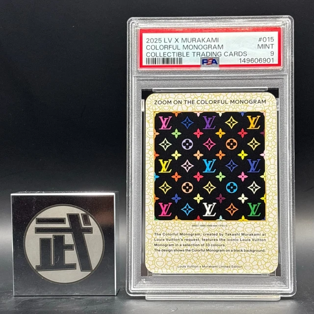 PSA 10 LOUIS Vuitton Takashi Murakami Zoom Colorful Monogram