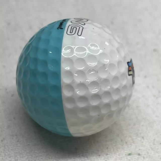 PING PROMOTIONAL COLOR Golf Ball Turquoise White Samaritan Logo $4.99 ...