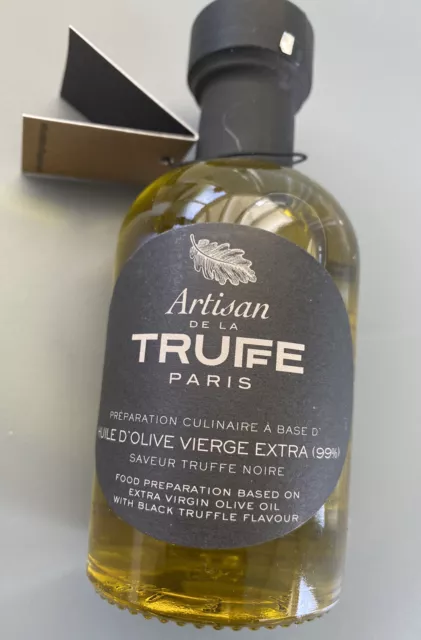 Huile d’olive Vierge Extra (99%) à la truffe noire. Livraison gratuite