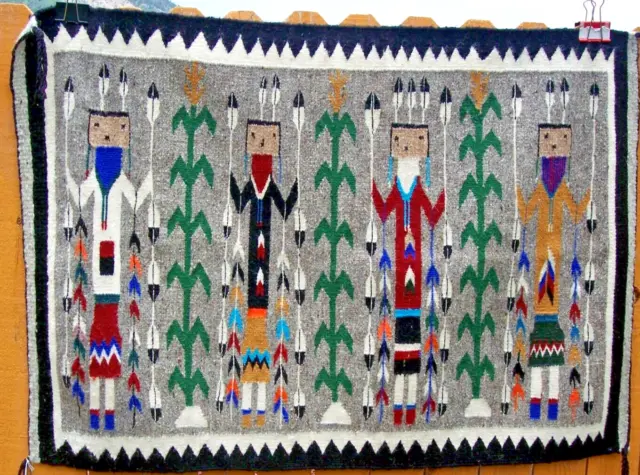 Navajo Yei Tapestry by Elsie Begay - Incredible!!!