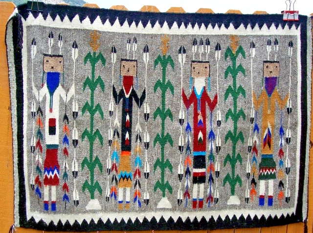Navajo Yei Tapestry by Elsie Begay - Incredible!!!