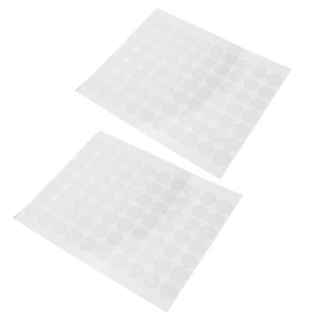 2 piezas cinta adhesiva transparente de dos lados cinta de doble palo