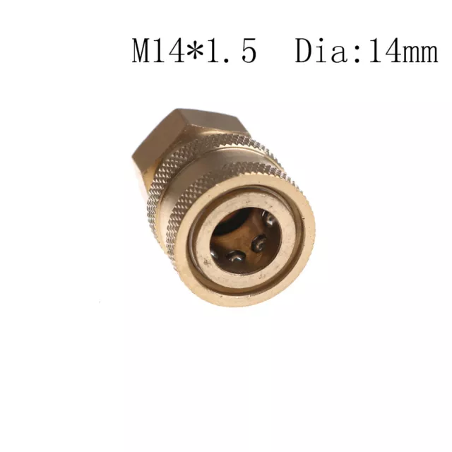 Pressure Washer 1/4" Female NPT Brass Quick Connect Coupler For CleaningMach.zy