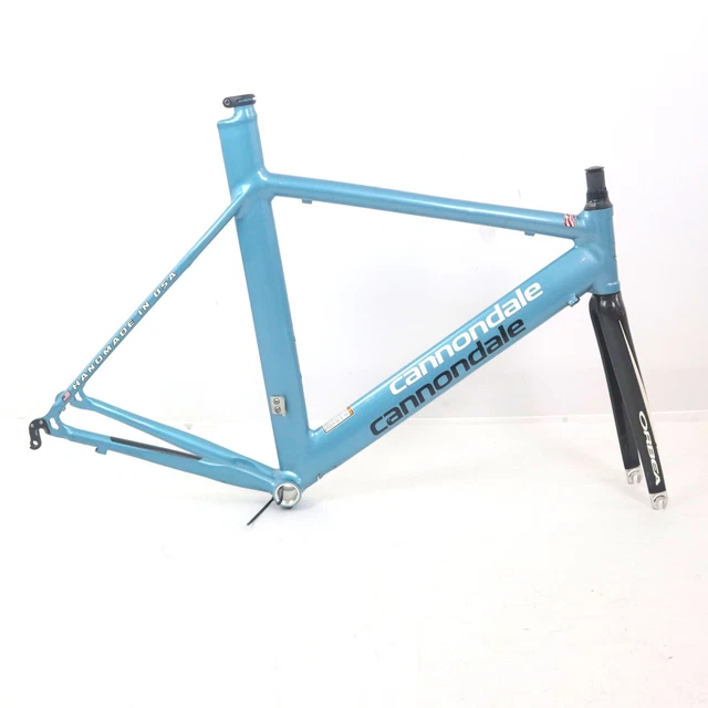 VINTAGE CANNONDALE CAAD TT/Triathlon 56cm Frame Aluminum Threaded