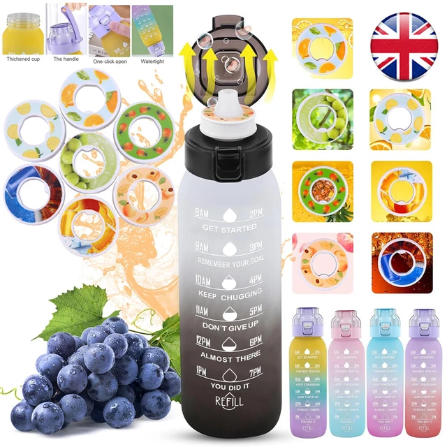 1000ML AIR WATER Bottle with 7 Fruit Pods Included. Flavoured Water
