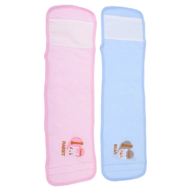 2 PCS BABY Umbilical Cord Cotton Girl Child Navel Belts Toddler £7.99