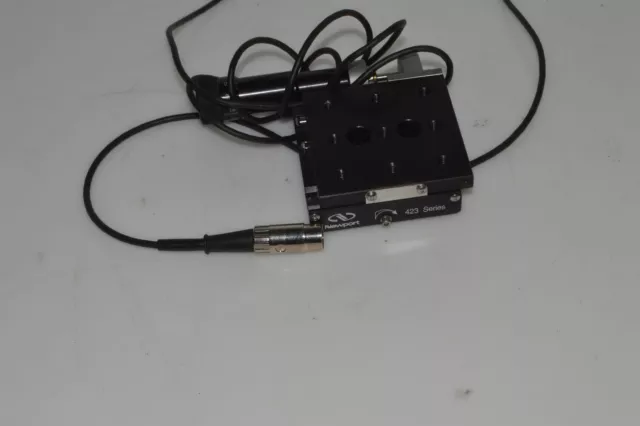 ^^ Newport Esa1330-Opt-01 Ultra Res Linear Actuator & 423 Series Stage (Hrt38)