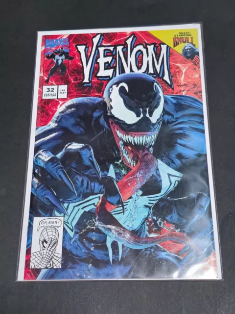 Venom 32 Red Mike Mayhew Lethal Protectors Variant Limited To 3000 Marvel