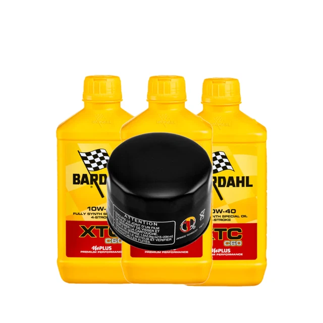 Kit tagliando olio YAMAHA T-MAX 530 2012-2016 filtro olio +OLIO BARDAHL 10W40