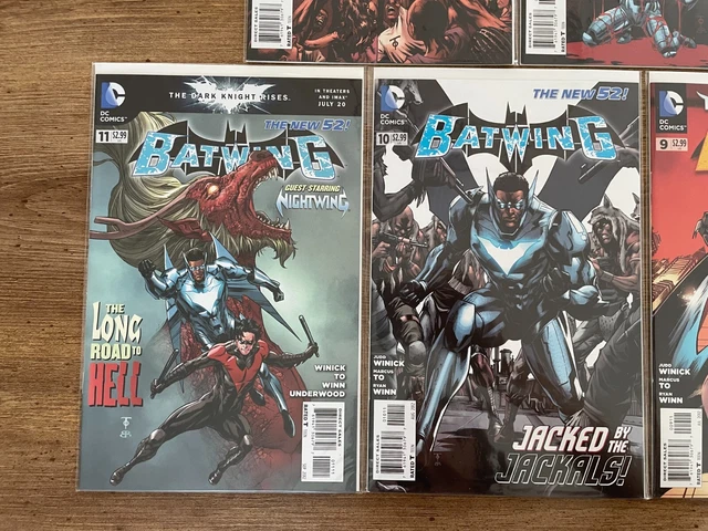 Lot Of 7 Batwing DC Comic Books # 8 9 10 11 12 13 14 NM Batman Gotham Joker J940 3