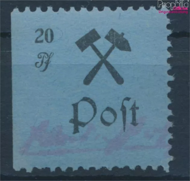 Briefmarken Großräschen 1945 Mi 20A I postfrisch (10342066