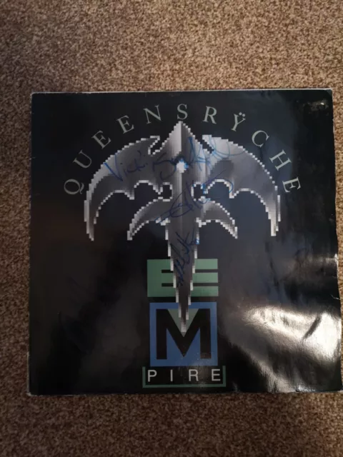 Queensryche Empire Signed vinyl