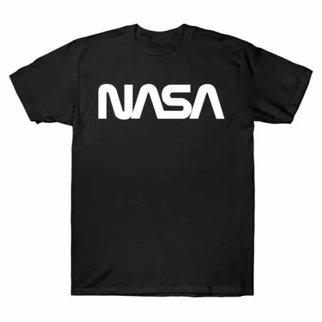 Top Short Funny Men's Tee Space Sleeve Shirts NASA Gift T Cotton Shirt Astronaut