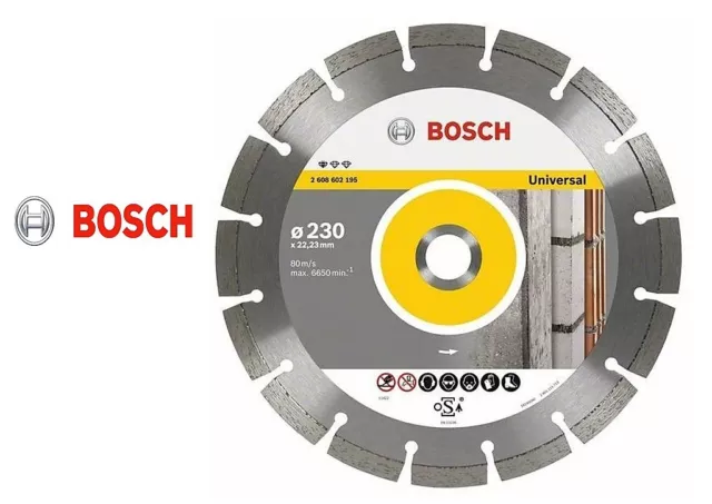 BOSCH Diamant Trennscheibe 230mm x 22,23 für Beton, Ziegel usw NEU!!!