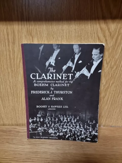 The Clarinet-A Comprehensive Method For The Boehm Clarinet Book 1953 (H6)