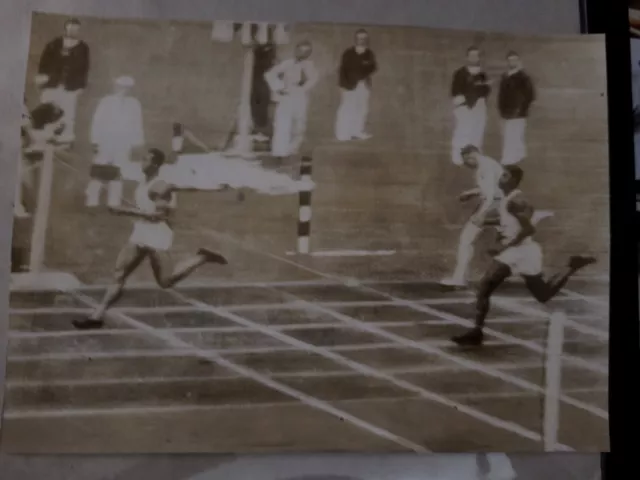 1936 Berlin Olympics Jesse Owens 200M World Record Gold Medal Mack Robinson Usa