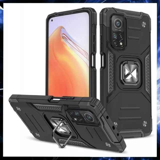 COQUE ANTI-CHOC MAGNETIQUE Pour XIAOMI MI 10T PRO 5G ETUI HOUSSE ARMOR RING CASE