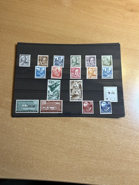Französische Zone Lot postfrisch