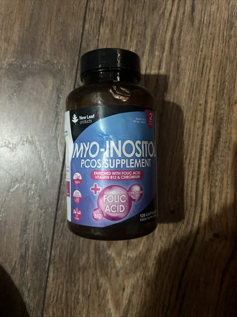 MYO-INOSITOL PCOS SUPPLEMENT - Myo Inositol Capsules + Folic Acid B12 ...