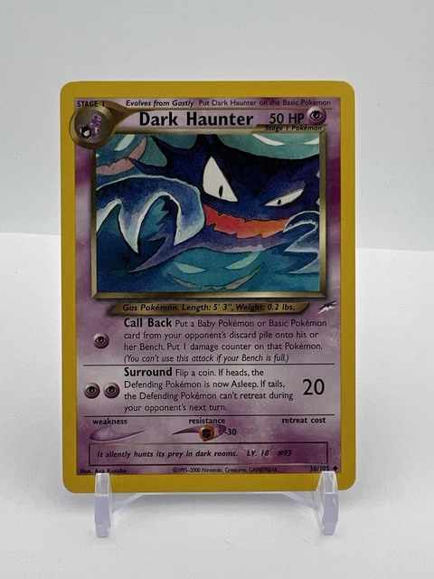 dark haunter pokemon card - 093/165- Pokemon 151 - Reverse Foil If heads Haunter • Promo-A (P-A) #20