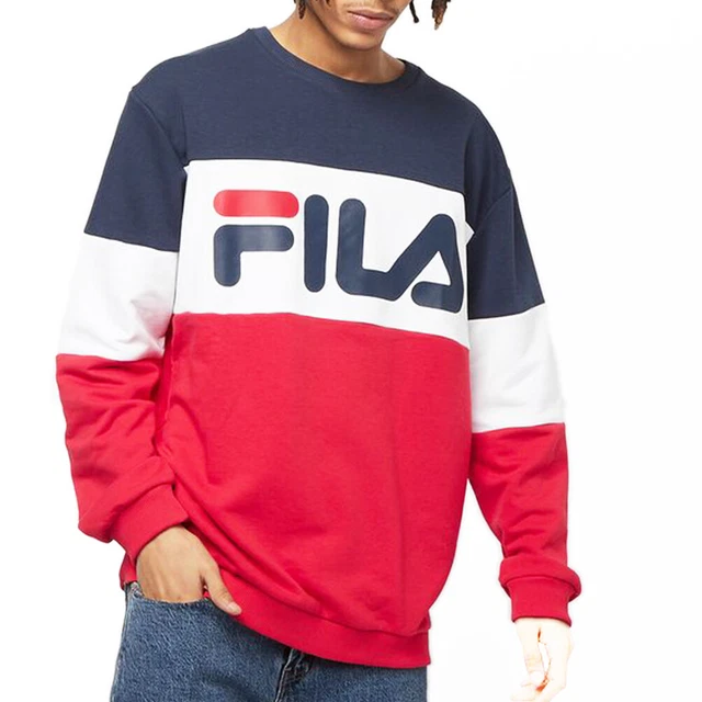 Felpa fila outlet uomo rosse