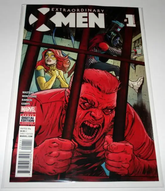 EXTRAORDINARY X-MEN ANNUAL # 1  Marvel Comic  (November 2016) NM 1st Printing.