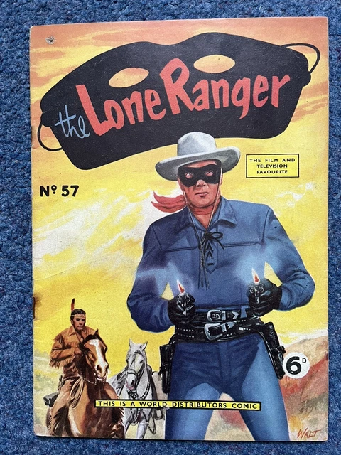 THE LONE RANGER No. 57 World Distributors WDL bande dessinée EUR 12,28 ...
