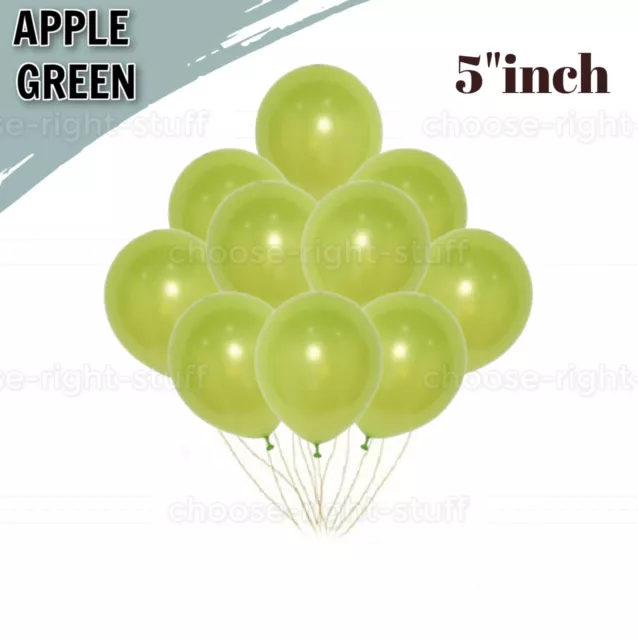 5" Pulgadas Pequeño Mejor Redondo Globos Látex 1-100 Calidad Estándar Todo Color