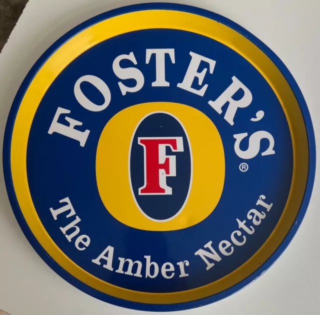 Foster's The Amber Nectar Vintage Beer Tray - Tray 8