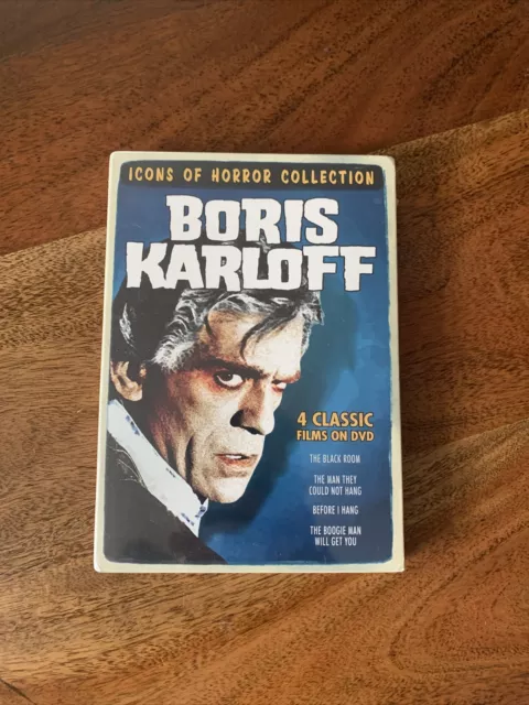 Boris Karloff Horror Flicks Collection (DVD, 2006) Factory Sealed Region 1 USA￼