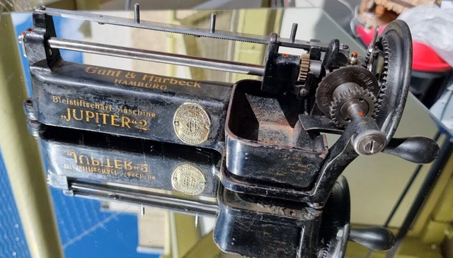 Jupiter 2 Bleistiftschärfmaschine Guhl & Harbeck, Bleistiftanspitzer