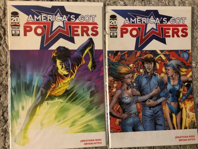 America’s Got Powers Comics Lot Jonathan Ross