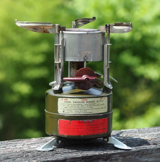 1966 U.S. Rogers M-1950 Gasoline Burner Stove with Wrench