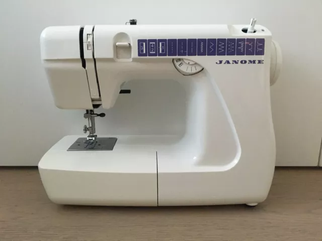 Janome Electric Sewing Machine Model 555 Smallest Lightweight Compact Mini