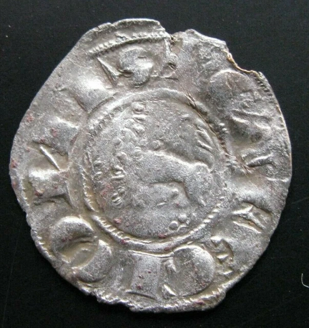 Fernando IV (1295-1312) , Pepion from Burgos. 0.0268oz/0 23/32in