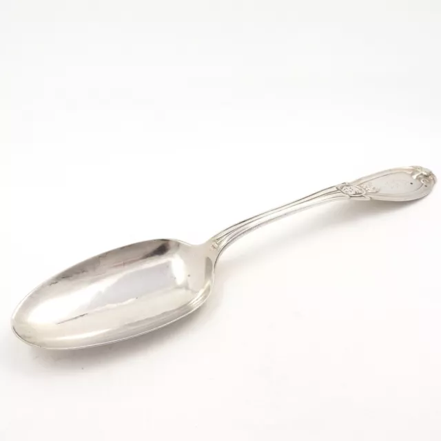 Victorian Tiffany Co Sterling Silver 1880 Grecian Serving Spoon Monogrammed