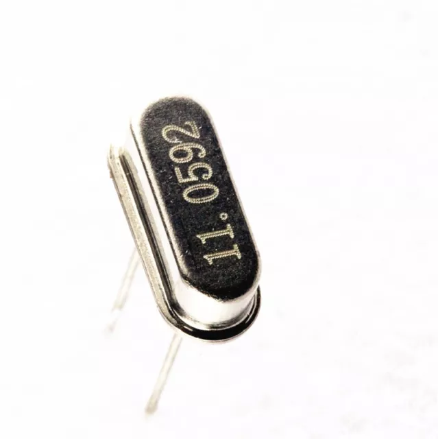 20Pcs New 11.0592MHZ 11.0592M HZ Crystal Oscillator HC-49S