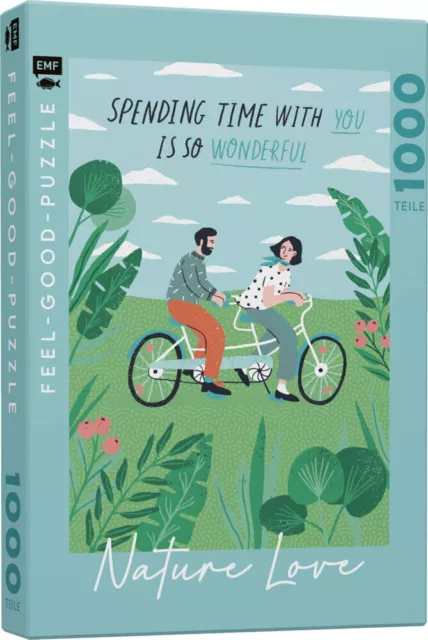 Feel-good-Puzzle 1000 Teile - NATURE LOVE: Spending time with you is so...