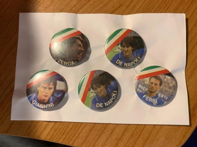 Pin's Napoli Calcio - Plastique - Années 70 - Vintage - Italie