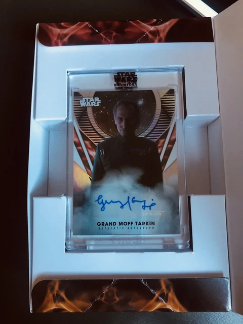 STAR WARS Grand Moff Tarkin (Guy Henry) Signed Topps 2023 Signature Series