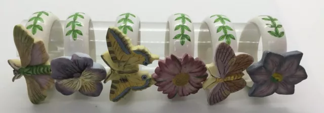 Portmerion Botanic Garden Napkin Rings