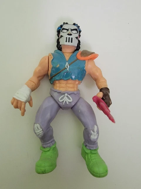 Vintage TMNT Teenage Mutant Ninja Turtles Toy Action Figure 1980s Casey Jones
