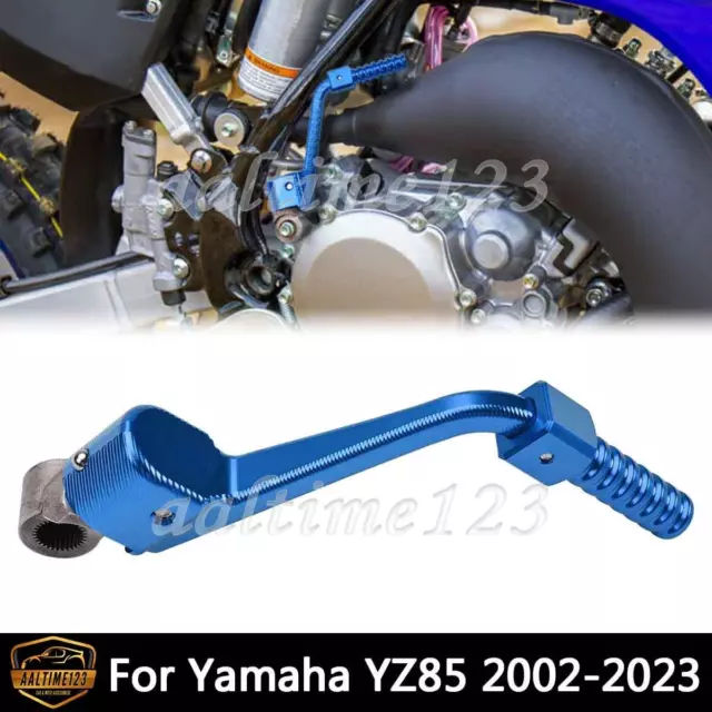 For Yamaha YZ85 2002-2023 CNC Aluminum Rear Kick Start Starter Lever Pedal
