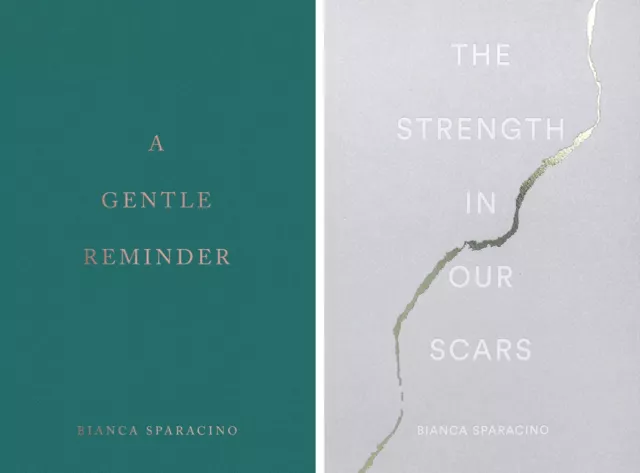 Bianca Sparacino 2 Libros Juego: Un Gentle Recordatorio + La Fuerza en Nuestro