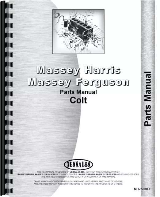 Massey Harris Colt Tractor Parts Manual