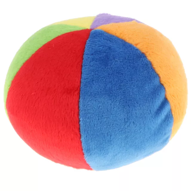 Newborns Plush Bell Cloth Ball Kids Baby Hand Grab Soft Rattle Cloth Toy